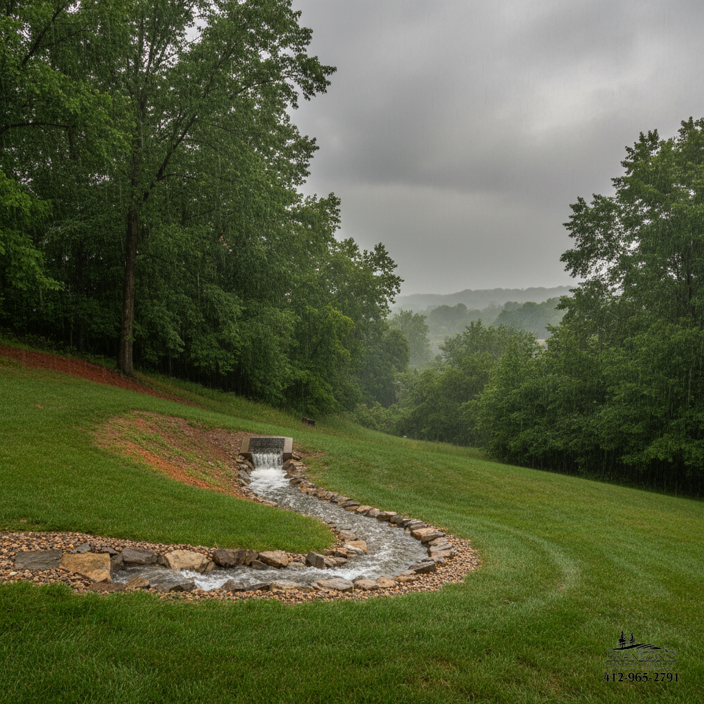 Drainage solutions for Pittsburgh properties dealing with heavy rainfall